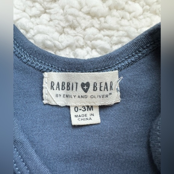Rabbit + Bear Onesies - 2 pack - Picture 2 of 8